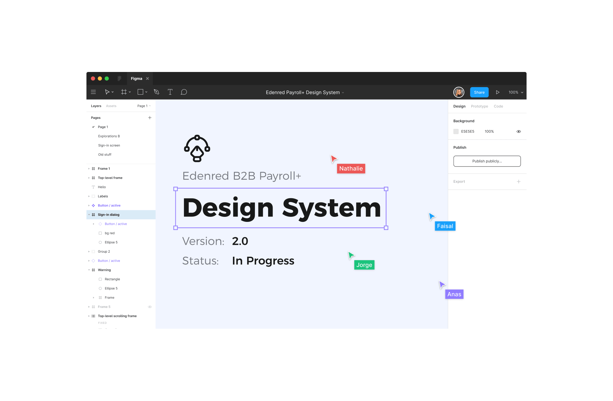 Developing the Edenred Payroll+ Design System