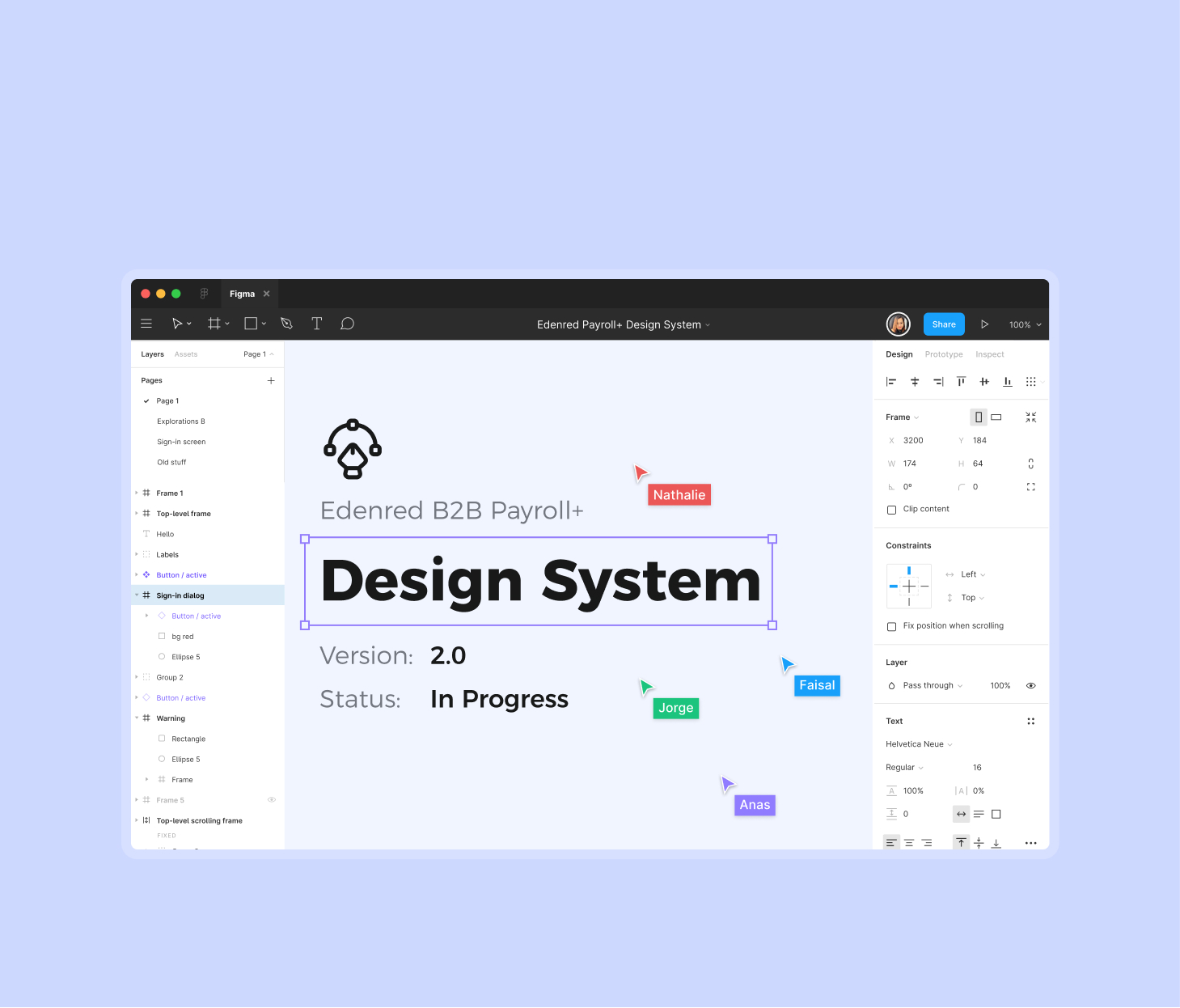 Edenred Payroll+ Design System